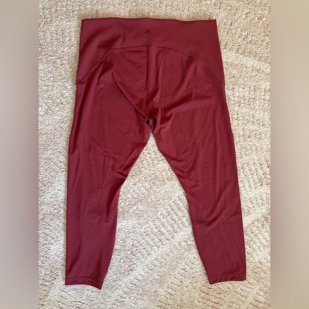 Lululemon Instill High Rise women’s Leggings size 16 NWOT
